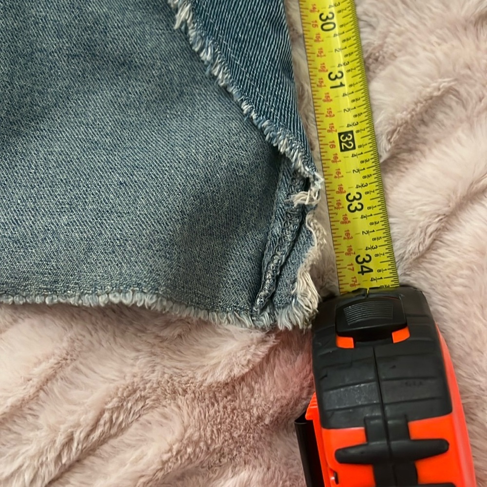 Whats's Hot!! Super Cute Boho Asymmetrical Midi Distressed Denim Skirt! 🛍️😍🔥 - Picture 7 of 14